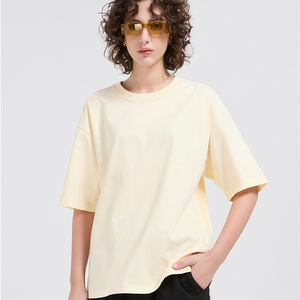 Camiseta Boxy Corta de Algodón 100% de Alta Calidad con Logo Personalizado, 260 GSM, Hombros Caídos y Corte Oversize - Product Image 2