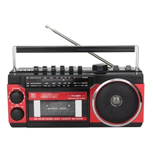 เครื่องเล่นเทปคาสเซ็ทสไตล์เรโทร PX-250BT พร้อมบลูทูธ USB SD การ์ด AM FM SW มัลติแบนด์ บันทึกเสียงได้ ลำโพง 10 วัตต์ เสียงดัง ใช้ได้ทั้งในบ้านและนอกบ้าน - Product Image 2