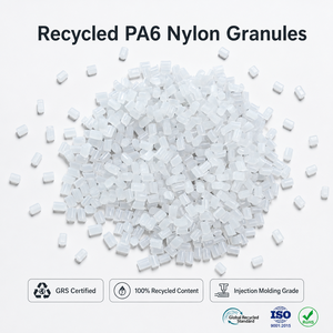 PA6 And PA66 Waste Nylons, Recycled Granules, Unfilled Polyamide Raw Material For Electronic & Household Plastic Parts