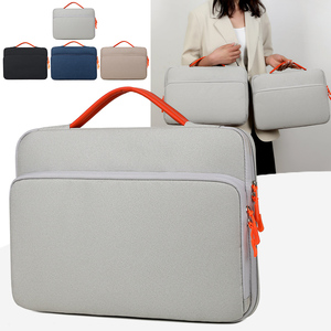 Funda Protectora <span class=keywords><strong>para</strong></span> Portátil de <span class=keywords><strong>15.6</strong></span> Pulgadas, con Airbag, Antigolpes, de Poliéster, Simple, <span class=keywords><strong>para</strong></span> iPad, Notebook, Apple, Huawei, con Correa de Transporte - Product Image 2