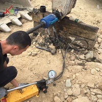 Presse hydraulique portable pour goupilles de chenilles, machine de presse pour douilles de machines d'ingénierie, machine de montage pour l'entretien des excavateurs