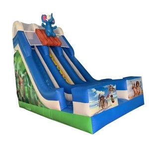 Gran castillo inflable hinchable con gorila con aire para parque <span class=keywords><strong>de</strong></span> juegos para niños - Product Image 5