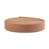 Cinta Elástica Multicolor Ecológica de Poliéster y Nailon, Cinta de Alta Elasticidad para Equipaje, Yoga y Polos