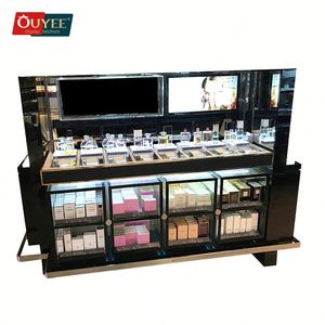 Appareils de magasin de parfum de niche d'affichage de testeur de parfum unique haut de gamme avec table d'affichage d'odeur de caractéristiques rotatives et pliables - Product Image 4