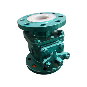 Ball Valve Plastic Ball High Temperature Chemical Liquid Manual Two Piece Corrosive Media Application - Product Image 4