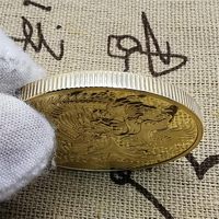Pièce de monnaie en cuivre personnalisée, design mignon sur le thème de la panda chinoise, pièce de collection ronde en métal de haute qualité, technique d'estampage, souvenir