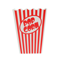 KH Chips Boîtes à pop-corn Seau kraft portable pour emballage de restauration rapide à emporter Logo personnalisable pour poulet frit Autres plats