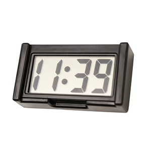 Wholesale Mini Portable Desk <b>Clock</b> Date 12H Time Display Battery Powered Electronic Table LCD for Travel Car Bedroom Home Decor - Product Image 1