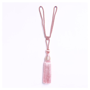 Accessori per tende di lusso per decorazioni per la casa Tiebacks in nappa per tende in macramè decorativo <span class=keywords><strong>con</strong></span> palla appesa - Product Image 5