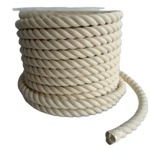 1/2" * 200ft Cotton 3-Strand Rope , Nylon Rope