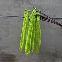Promo! Tanaman Amaranth Buatan Tangan Daun Merah untuk Hiasan Gantung, Buket Vas untuk Pernikahan dan Hari Valentine
