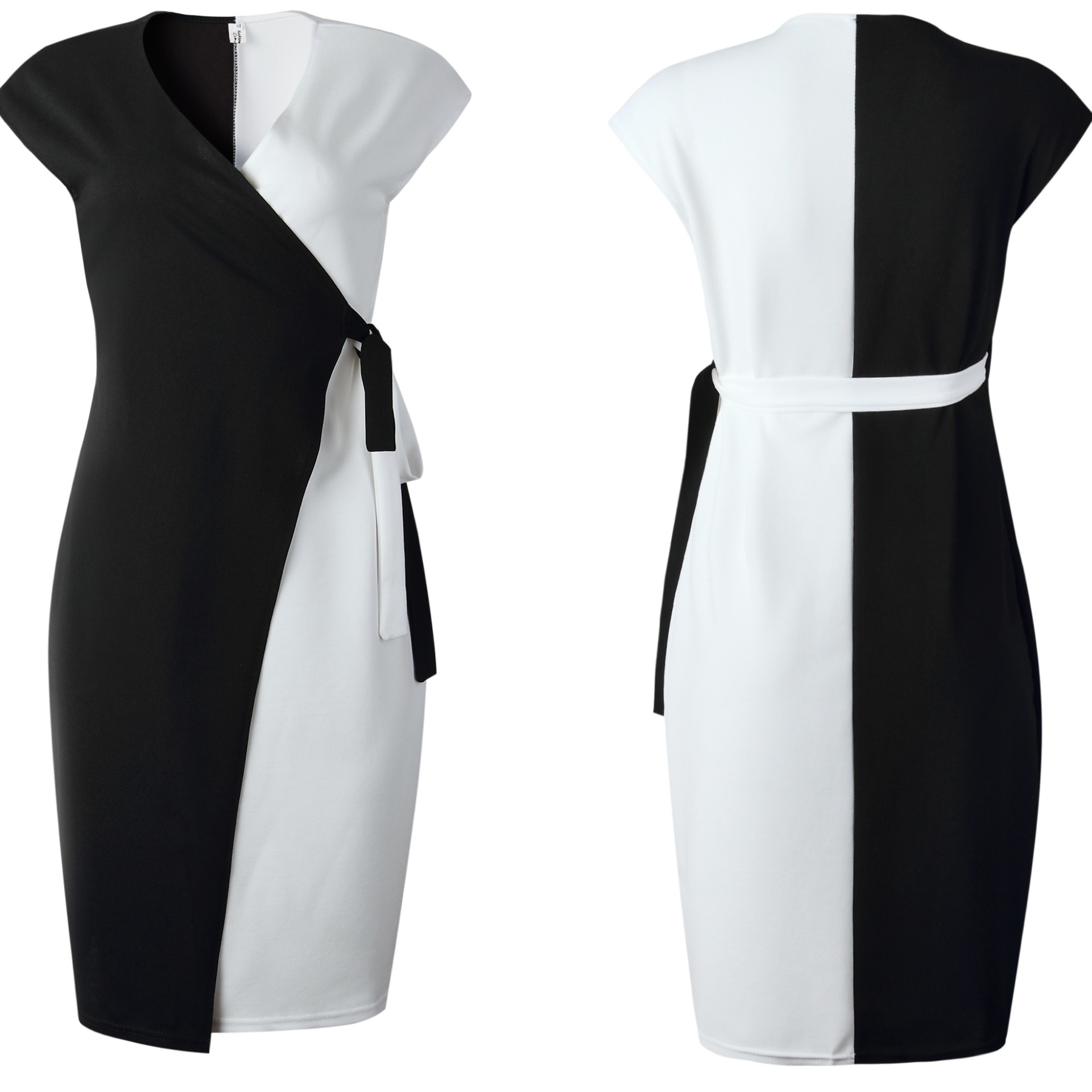 Venta al por mayor vestidos de fiesta cortos negro y blanco-Compre online  los mejores vestidos de fiesta cortos negro y blanco lotes de China vestidos  de fiesta cortos negro y blanco a