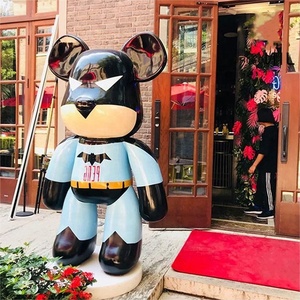 <span class=keywords><strong>Figurine</strong></span> en fibre de verre en fibre de verre <span class=keywords><strong>Dragon</strong></span> <span class=keywords><strong>Ball</strong></span> <span class=keywords><strong>Z</strong></span> Abstrait Résine Amoureux Humain Micky Mouse Sculpture - Product Image 2