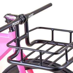 GuoYuan Black Foldable Bicycle Basket Front Basket Bicycle Basket