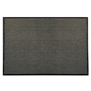 Customized Commercial Polypropylene Loop Door <b>Mats</b> Dark Red and Dark Gray Rectangle Thickened PVC Anti <b>Slip</b> Spot Clean - Product Image 2