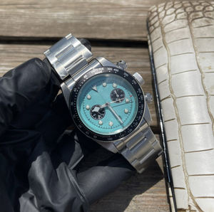 Regalos de Navidad, Reloj de Pulsera Deportivo de Lujo con Movimiento de Cuarzo, 42 mm, Acero Inoxidable, Zafiro, Luminoso, Resistente al Agua, Relojes de Marca de Lujo - Product Image 2