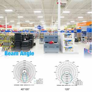Luminaire linéaire à courant constant et variateur de lumière, AC100-277V, 150-185 LPW, IP65, durée de vie 50 000 heures, lumière du jour 6000K, garantie 5 ans - Product Image 3