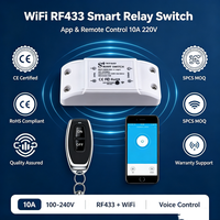 Système de Maison Intelligente, Interrupteur Intelligent, Contrôle Vocal, Contrôle à Distance par Application Mobile, Compatible WIFI, 220V, Pièces Modifiables, National