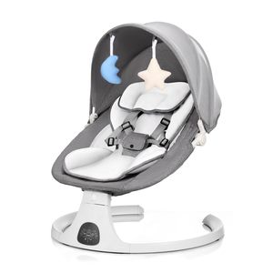 Columpio Eléctrico para Bebés con Música, Control Remoto, Cuna para Recién Nacidos - Product Image 1