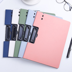 Multifunctional School Office Plastic Folder Strong Clamp Insert Hard Shell <strong>Writing</strong> Board Pad Box Pattern Office <strong>Filing</strong> Products - Product Image 1