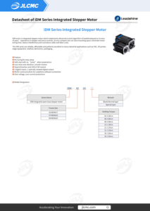 Moteur pas à pas industriel intégré JLCMC Leadshine NEMA 23 57 mm avec série Pulse <span class=keywords><strong>IDM</strong></span> pour équipement d'automatisation - Product Image 3