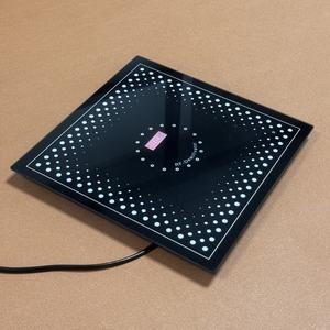 Sistema EAS Antirrobo Inteligente Integrado con Panel de Vidrio Negro Elegante, Desactivador RF de 8.2MHz con Alarma y Contador - Product Image 2