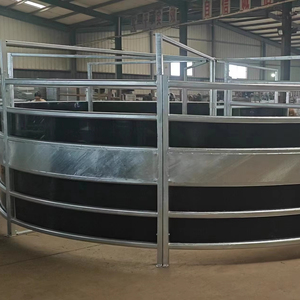 Galvanized Livestock Fence <strong>Panels</strong> Heavy Duty for Horse Cattle Sheep Goat <strong>Round</strong> <strong>Pen</strong> Mobile Corral KLivestock Fence KRound <strong>Pen</strong> - Product Image 1