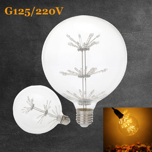 <span class=keywords><strong>Ampoule</strong></span> à Filament LED rétro Edison, lumière blanche chaude, lampe en verre, ac 220v, E27 G125 - Product Image 3