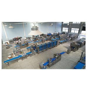 Máquina Automática de Alta Capacidad para Hacer Paratha con Control PLC 220/380V, Línea de Producción de Masa y Mezcladora de Harina - Product Image 3