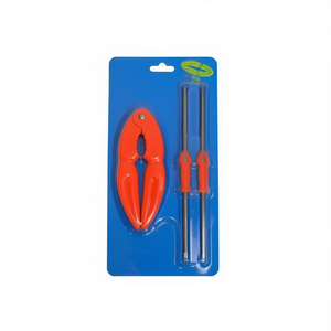 Set di Utensili per Frutti di Mare Marisco, 3 Pezzi con Pinze per Gamberi e Spiedini per Cucinare e Servire, 12 Pezzi - Product Image 1