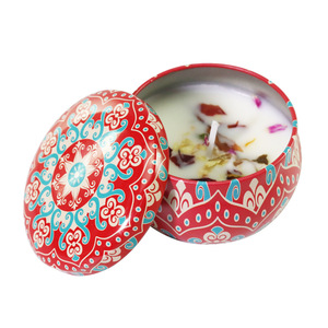 Bougie parfumée en cire de soja en forme de tasse, style ethnique, senteur nordique, pour chambre à coucher, sommeil, cadeau, souvenir - Product Image 3