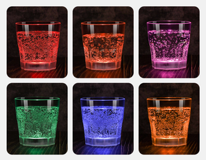 Hot bán 250ml ánh sáng lên màu sắc thay đổi cốc thủy tinh tái sử dụng cup Glowing Wine cup đối với Đảng Câu lạc bộ - Product Image 3