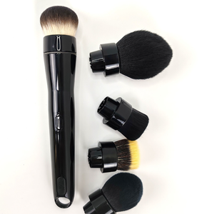 Ensemble <span class=keywords><strong>de</strong></span> pinceaux <span class=keywords><strong>de</strong></span> maquillage à 5 têtes Offre Spéciale <span class=keywords><strong>fond</strong></span> <span class=keywords><strong>de</strong></span> <span class=keywords><strong>teint</strong></span> et <span class=keywords><strong>pinceau</strong></span> <span class=keywords><strong>de</strong></span> maquillage <span class=keywords><strong>rotatif</strong></span> pour une application naturelle et lisse - Product Image 6