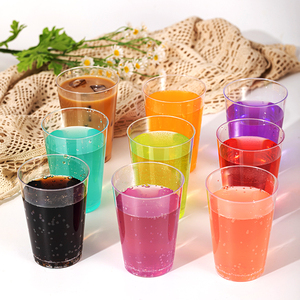 Cups Party 10oz Clear Disposable Plastic Cups 200Pack Heavy-duty Party Glasses Disposable Cups For Wedding