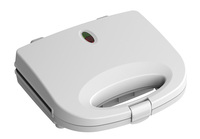 Machine à sandwichs pour petit-déjeuner électrique avec logo personnalisé, 750 W, 2 tranches, plaques amovibles antiadhésives, 3 en 1, contrôle automatique de la température