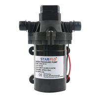 STARFLO 3GPM DC 12V Pompe à eau électrique à membrane auto-amorçante pour bateau, marine et camping-car