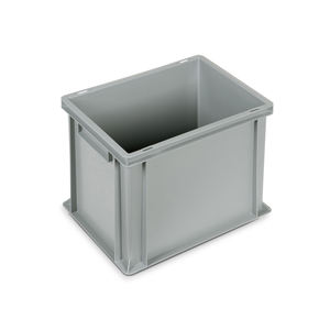 Fami Euro Box Caja de plástico de 400x300x320mm con asas cerradas y fondo liso - Product Image 1