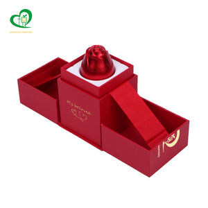 Populaire Fancy Papier Rozen Verzending Sieraden Geschenkverpakking Lifting Dozen Op Maat Bedrukt Papier Dozen Voor Geschenken - Product Image 2