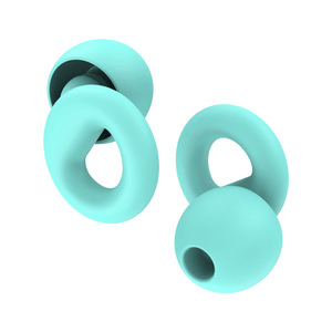 Bouchons d'oreille anti-bruit, bouchons d'oreille de sommeil, en <span class=keywords><strong>silicone</strong></span> pur de haute qualité, vente à chaud pour <span class=keywords><strong>Amazon</strong></span>, disponible en différentes couleurs - Product Image 4