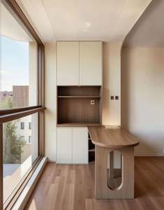 Armoire de chambre à coucher moderne avec tiroirs et étagères pour les chambres d'appartements - Product Image 2