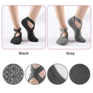 <span class=keywords><strong>Calcetines</strong></span> deportivos de algodón antideslizantes, parte inferior de Gel antideslizante, silicona <span class=keywords><strong>para</strong></span> interiores, Fitness, mujeres, <span class=keywords><strong>Yoga</strong></span>, punta, calcetín <span class=keywords><strong>para</strong></span> Pilates - Product Image 6