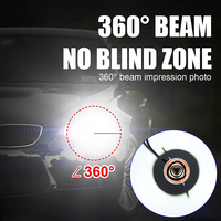 Prix pas cher 36W COB Chip S2 H13 9007 Auto Brouillard Ampoules 6000K Blanc Couleur 12V 8000lm LED Phare Kits pour Voitures État Nouveau