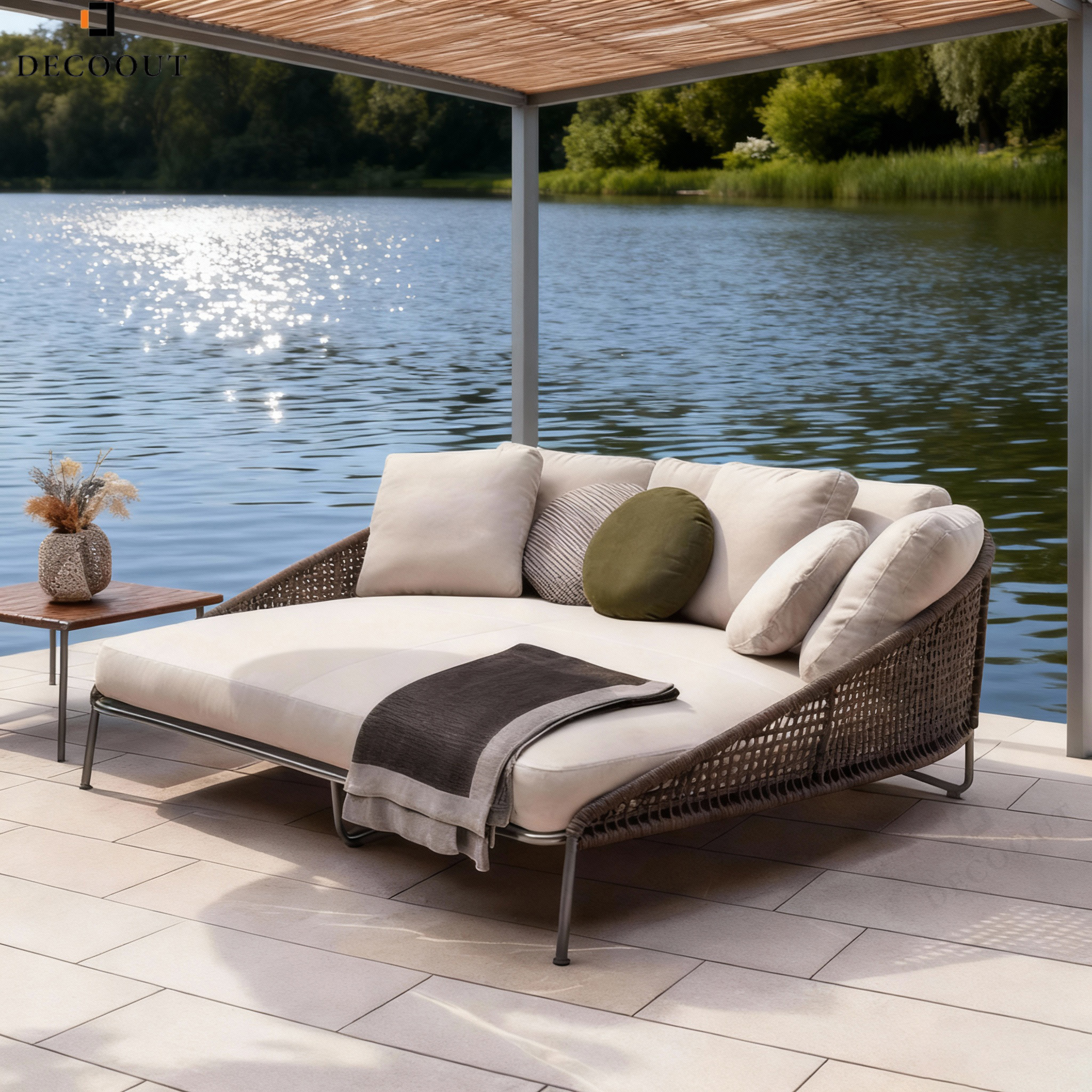 Chaise longue - 2 places