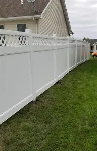 Valla de Jardín de PVC <span class=keywords><strong>Blanco</strong></span> Reciclado, Resistente a la Putrefacción - Product Image 3