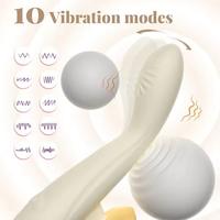 Nuevo Diseño Vibrador Punto G Varita Rosa Estimulador Clitoriano Masajeador Dildo Vibradores Juguetes Sexuales para Mujer