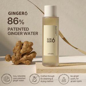 Ginger6 Vegan Toner Blanchissant Anti-Fatigue Brume avec Gingembre Peptide Eau Éclaircit et Rajeunit la Peau - Product Image 5