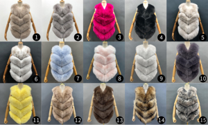 Janefur Wholesale Fashion Winter Warm Real Fox Fur Vest Classical Style <strong>Women</strong> <strong>Short</strong> Cropped Fox Fur <strong>Gilet</strong> - Product Image 6
