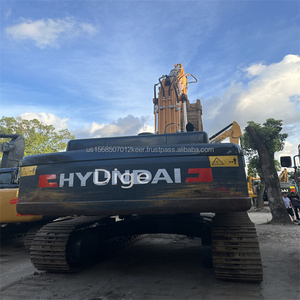 Excavatrice hyundai de Corée pelle sur chenilles d'occasion R520LVS 520 485 52 tonnes pelle d'occasion lourde pour les routes de la ville du bâtiment - Product Image 3