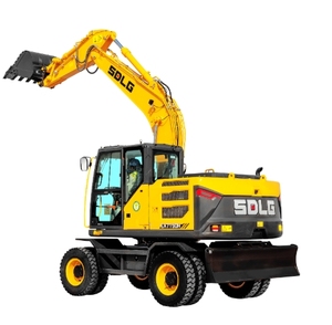 Miniexcavadora de Ruedas EA7150H de 14 Toneladas, Hidráulica con Motor de Alta Eficiencia, Retroexcavadora para Movimiento de Tierras, 1 Año de Garantía - Product Image 2