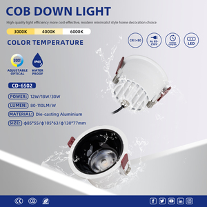 <span class=keywords><strong>2025</strong></span> mới nhất thiết kế ánh sáng có thể điều chỉnh Trần lịch thi đấu Trần lõm COB <span class=keywords><strong>LED</strong></span> Downlight Đèn <span class=keywords><strong>LED</strong></span> Đèn ánh sáng tại chỗ - Product Image 2